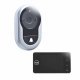 105° Memory+ Digital Door Cam Viewer - Door Thickness 38-110mm - White