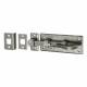 Pewter Straight Barrel Bolt - Shepherds Crook Range - 90 x 37mm