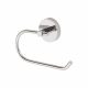 Romsey Round Toilet Roll Holder - 100 x 160 x 43mm - Polished Chrome