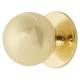 Ball Cabinet Knob - 25mm Diameter - Polished Brass