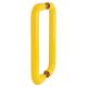 Golden Yellow Nylon D-Bar Door Pull Handles - Back to Back - 300mm c/c