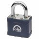 Stronglock Laminated Steel Open Shackle Padlock - 44mm Body - 20 x 20mm Shackle - Blue