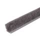 Sash Window Slide Pile with Fin - 100m Length - 6.5mm Pile - Grey