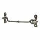 Cabin Hook & Eye - 147mm Length - Pewter