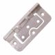 Hurlinge Cabinet Hinge - 75 x 51 x 1.5mm - Zinc Plated - Pair