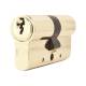 5 Pin 60mm Euro Double Cylinder - 30 + 30mm - Polished Brass - Keyed to Differ