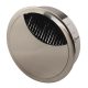 Round Cable Tidy Grommet - 80mm Hole Size - Brushed Nickel Mirror Effect