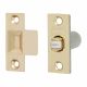 Adjustable Roller Catch - 24 x 59mm Faceplate - Polished Brass - Pack of 5