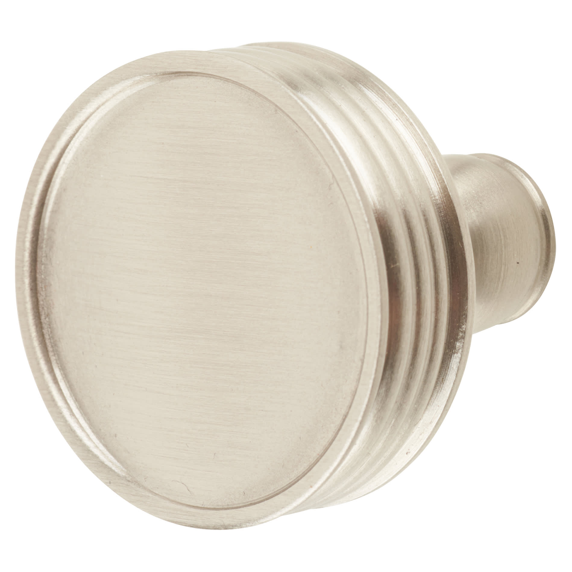 Marcus Venetian Round Cabinet Knob - 32mm Diameter - Satin Nickel