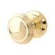 Marcus Polished Brass Mortice Door Knob - 69mm Rose Diameter - Goodrich Range