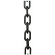Plastic Chain - 6mm Link - 5m Length - Black