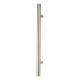 Satin Stainless Steel 25mm T-Bar Door Pull Handle - Bolt Fix - 305mm Centres