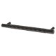 Diamond Cut 14mm T-Bar Cabinet Pull Handle - 160mm Centres - Matt Black
