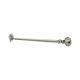 Heavy Duty Cabin Hook & Eye - 300mm Length - Satin Nickel