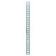 Raised Bookcase Strip - 1829 x 24mm - Bright Zinc Plated