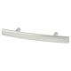 14mm Curved T-Bar Cabinet Pull Handle - 76mm Centres - Satin Chrome