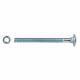 Carriage / Coach Bolt with Nut - M12 x 180mm - Zinc Plated - Pack of 4