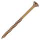 Cutter Pozi Countersunk Wood Screws - 6.0 x 80mm - Yellow Zinc - Pack of 100