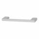 9mm Slim D-Bar Cabinet Pull Handle - 96mm Centres - White