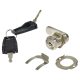 Cam Lock - 19 x 30mm - Keyed Alike - Differ 2 - Nickel Plated
