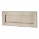 Letter Plate - 254 x 102mm - Satin Nickel
