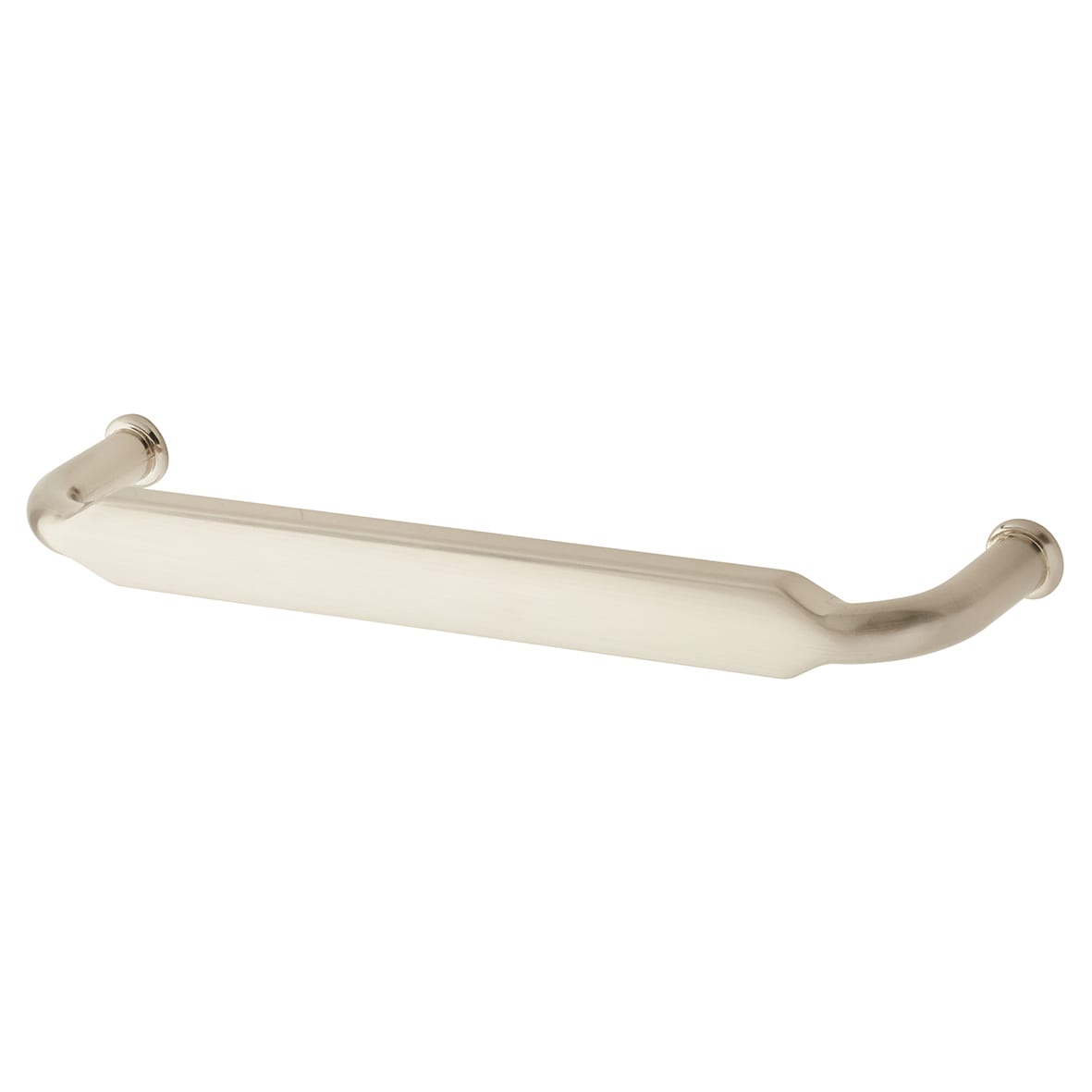 Eton 12mm D-Bar Cabinet Pull Handle - 128mm Centres - Satin Nickel