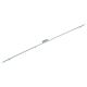 Single U-Rail Offset Espagnolette uPVC Window Lock - 1000mm Length - 20mm Backset - 8mm Cam