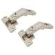 CLIP Top Bi Fold Cabinet Hinge - 60° - Sprung - Zinc Plated - Pair