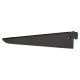 Twin Slot Shelf Bracket - 170mm Length - Black