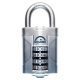 VULCAN COMBI 50 Combination Open Shackle Padlock - 50mm Body - 26 x 22.6mm Shackle - Blue