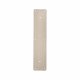 Stainless Steel Plain Finger Plate with Drilled Centres - 350 x 75 x 1.5mm - Satin