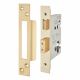 Architectural Bolt Through Euro Profile Sashlock - 78mm Case - 57mm Backset - PVD Brass