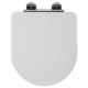 Garda Flexi-Fix Soft Close Wooden Toilet Seat - White