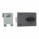 Fire Brigade FB4 Rim Slam Lock - 110mm Case - 45mm Backset - Right Hand - Open In - Silver