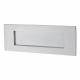 Letter Plate - 205 x 75mm - Polished Chrome