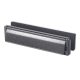 uPVC/Timber - Nu-Mail Letter Plate - 310 x 68mm - Thickness 40-80mm - Antique Black Iron