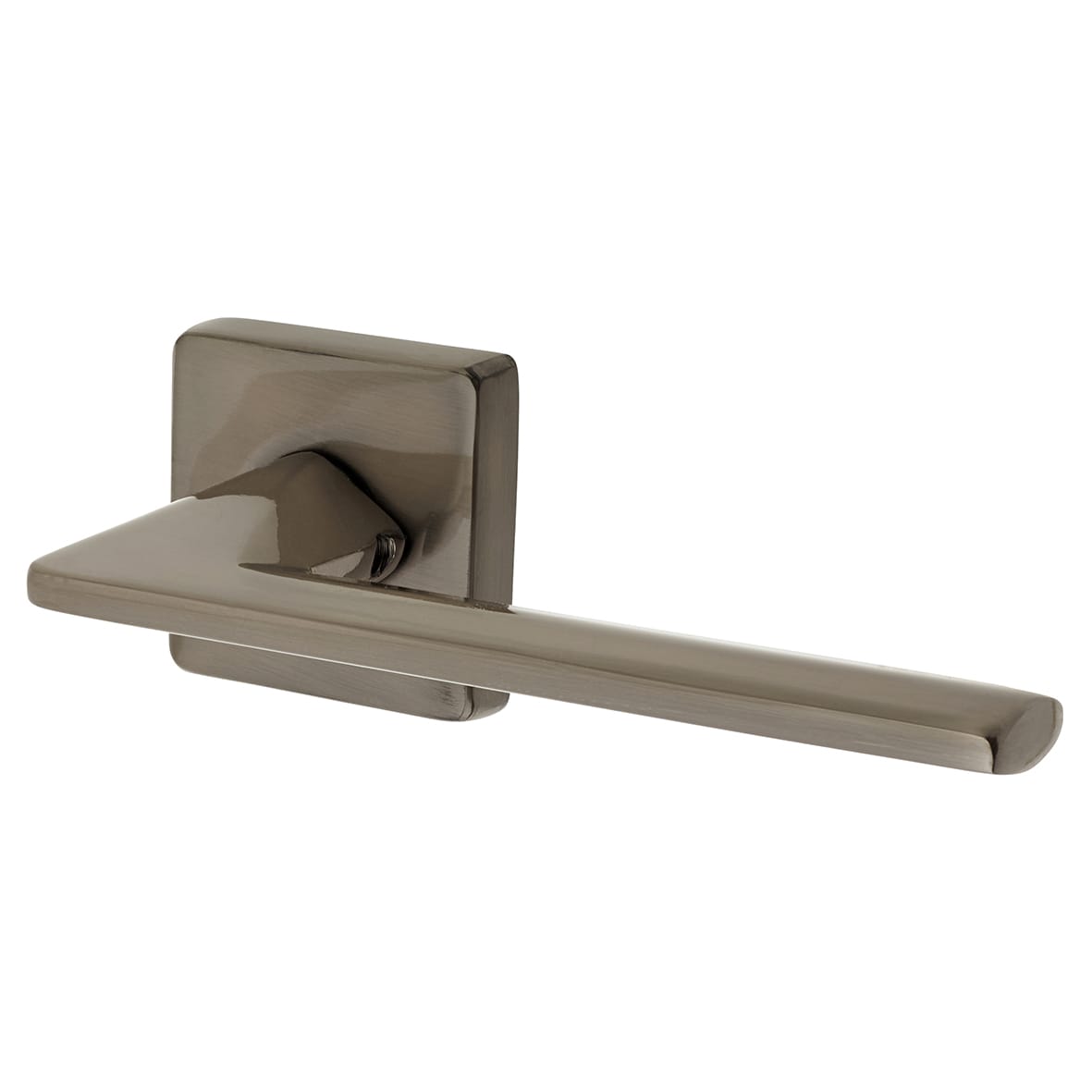 Anthracite Grey Door Handles on Square Rose - Skye Range