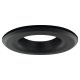 LED Lux Fire Fixed Fire Rated Downlight Bezel - Black