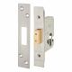 Architectural Euro Profile Deadlock - 65mm Case - 44mm Backset - Satin Stainless Steel