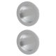 Marcus Round Flush Pull Handle - Satin Chrome