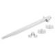 Timber Range Casement Window Stay - 11"/280mm Length - Bright Chrome