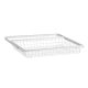 Top Track System - Click In Shallow Wire Basket & Gliding Frame - 610 x 440 x 85mm - White