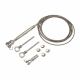 4mm Wire Rope 5m Tension Kit with Timber & Metric Threads - 316 Stainless Steel
