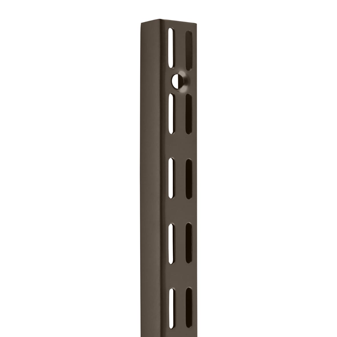 Twin Slot Shelving System - Shelf Wall Upright - 1980mm Length - Graphite