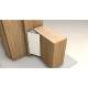 Finger Wizard Half Set - 1950mm Length - Hinge Side Only - White