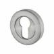 Escutcheon - 52mm Diameter - Euro - Satin Chrome