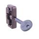 8K101 Wooden Window Lock - Brown - Pack of 4 with 1 Key