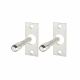 P125 Security Hinge Bolt - Bright Zinc Plated - Pack of 2