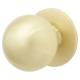 Ball Cabinet Knob - 25mm Diameter - Satin Brass