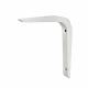 Reinforced Strong Shelf Bracket - 150 x 120mm - White